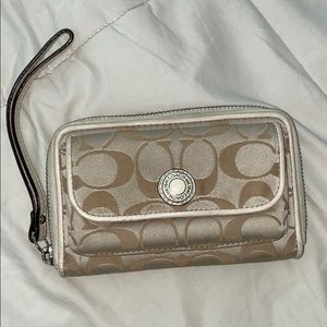 Coach wallet/wristlet/change purse